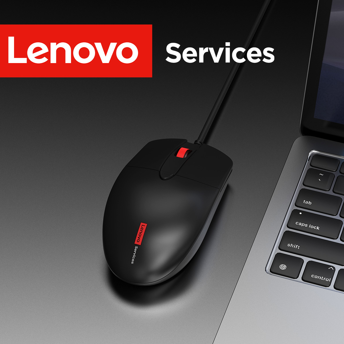 Pc Gaming Lenovo - Lenovo Classic Wired High Sensitivity Mouse