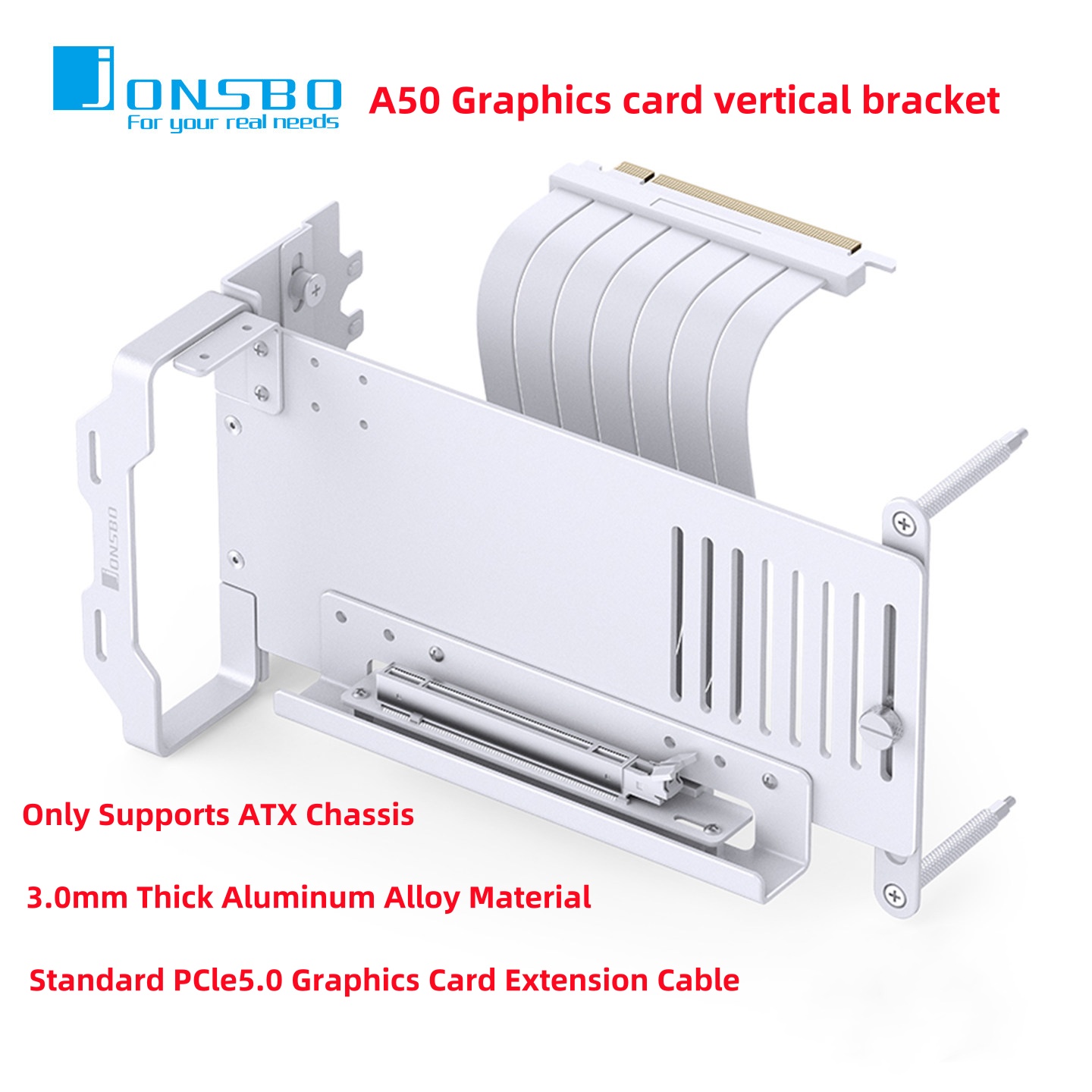 Gpu Vertical Mount - JONSBO A50 Aluminum GPU Vertical Mount