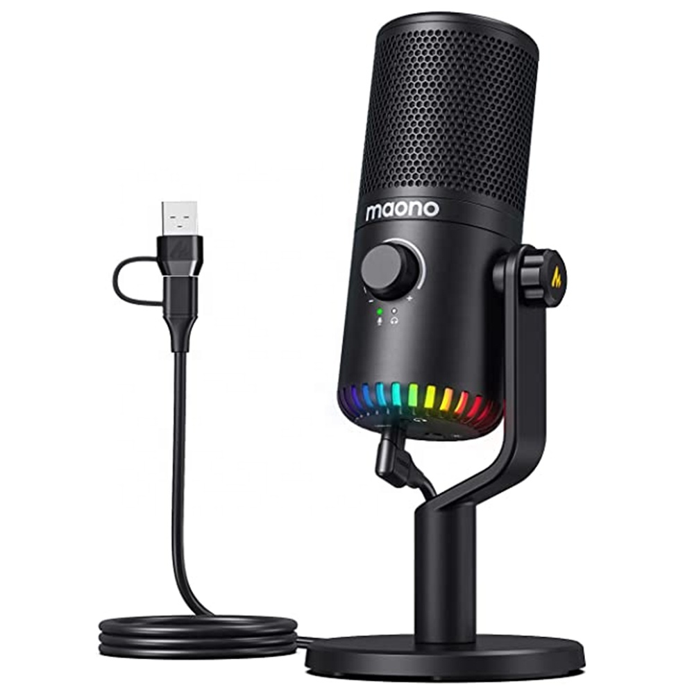 Pc Gaming Rgb - MAONO PC Programmable RGB Gaming Microphone