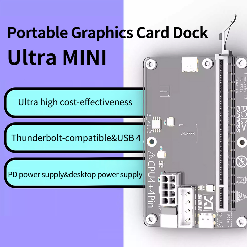 External GPU Dock Thunderbolt- - đánh giá và giá Gpu Vertical Mount