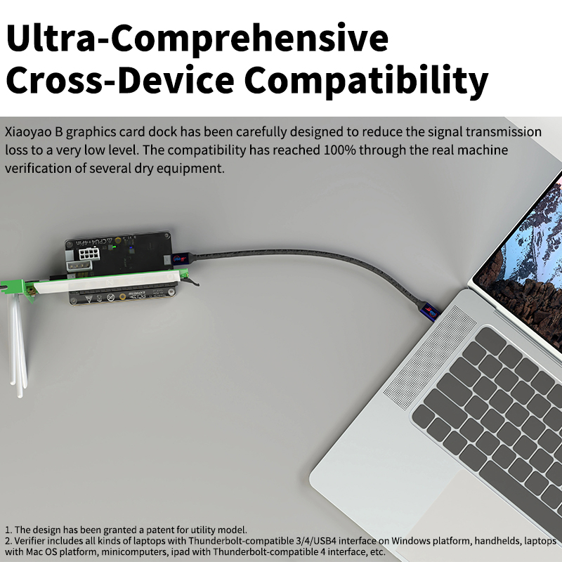 External GPU Dock Thunderbolt- - đánh giá và giá Gpu Vertical Mount