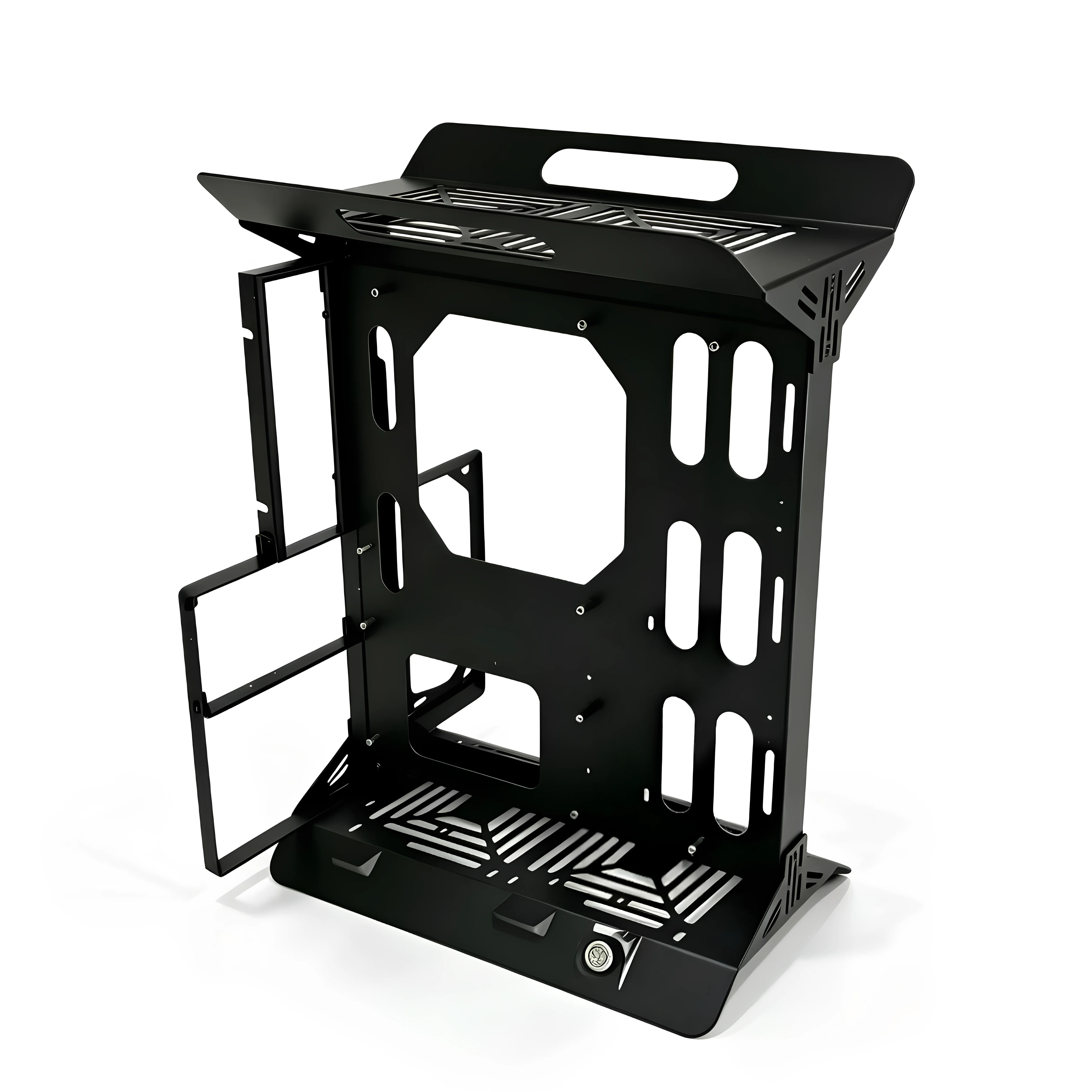 Open Frame Computer Case, Supp - đánh giá và giá Gpu Vertical Mount