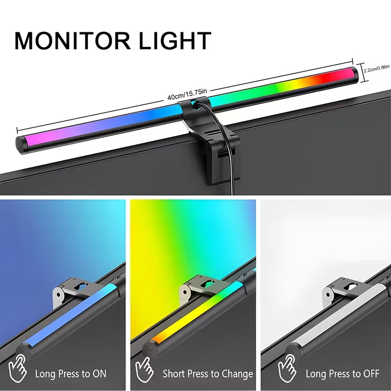 USB Powered LED Monitor Light  - đánh giá và giá Pc Gaming Rgb