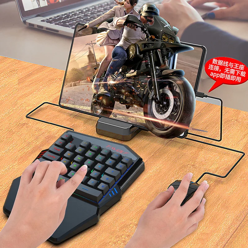 T-WOLF TF900 One Handed Keyboa - đánh giá và giá Pc Gaming Kit