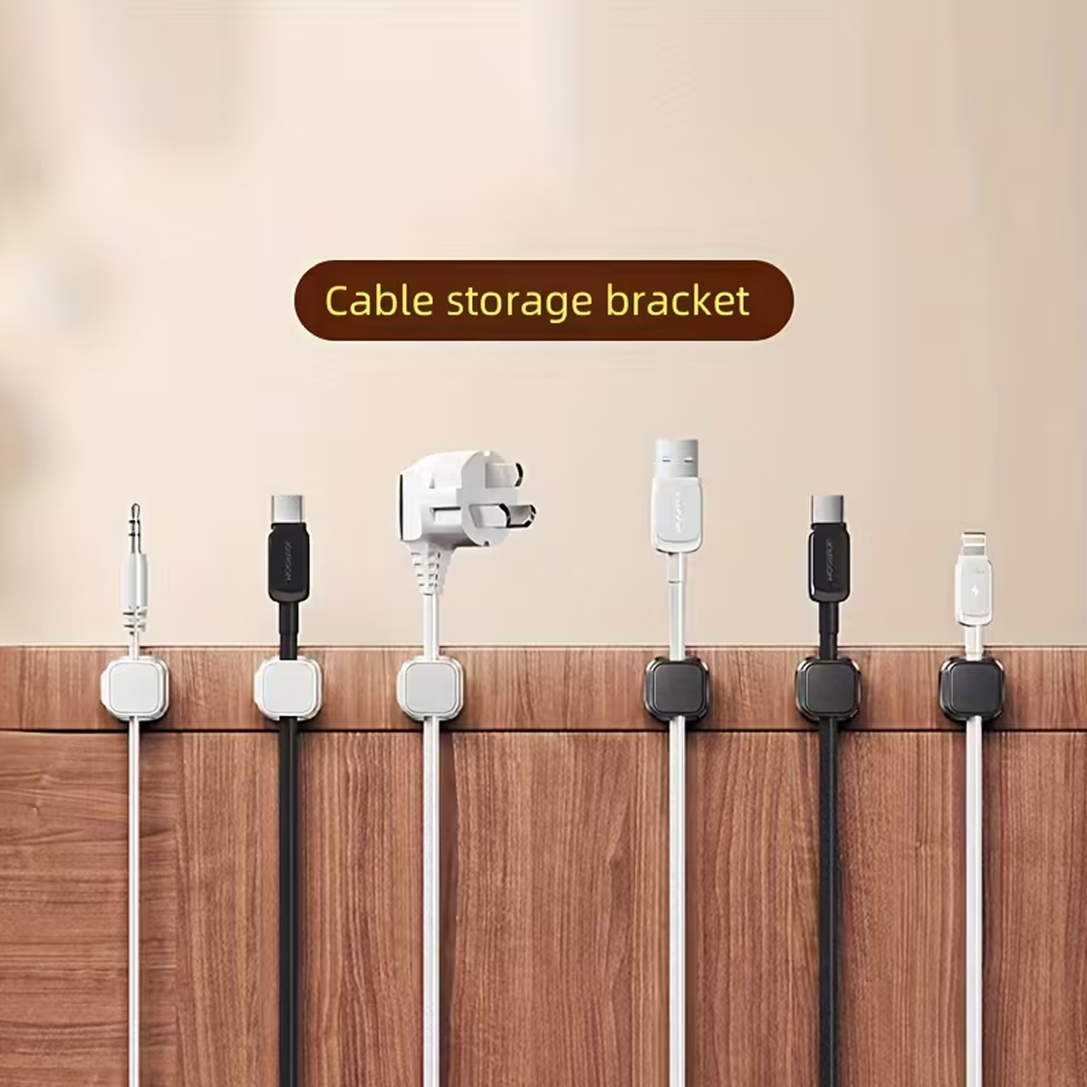 12/6 Piece Cable Organizer Kit - đánh giá và giá Desk Cable Organizer