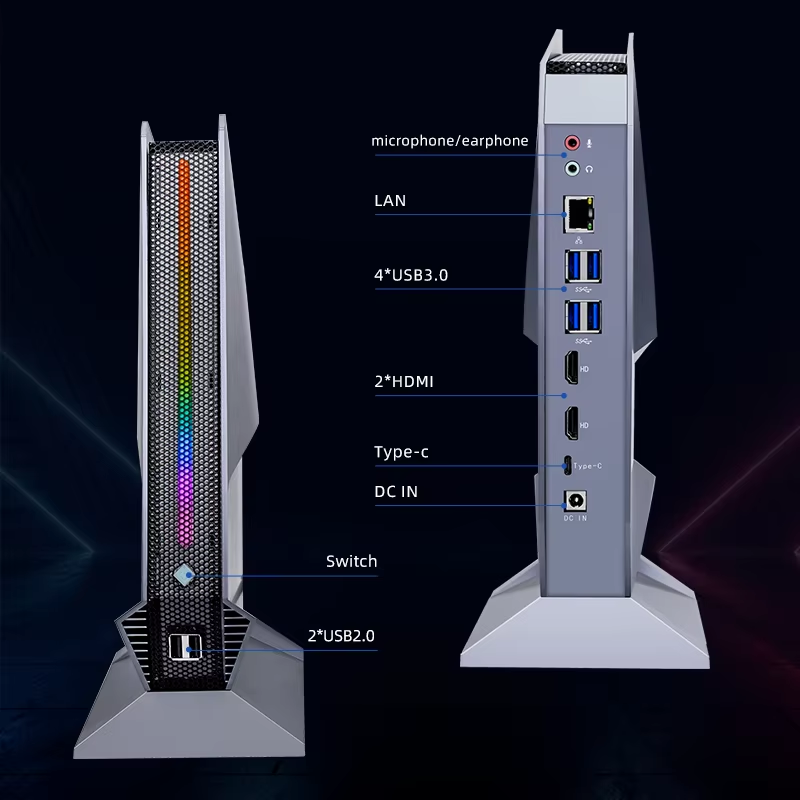 Topton F10 Gaming Mini PC NVID - đánh giá và giá Pc Gaming Intel Core I7