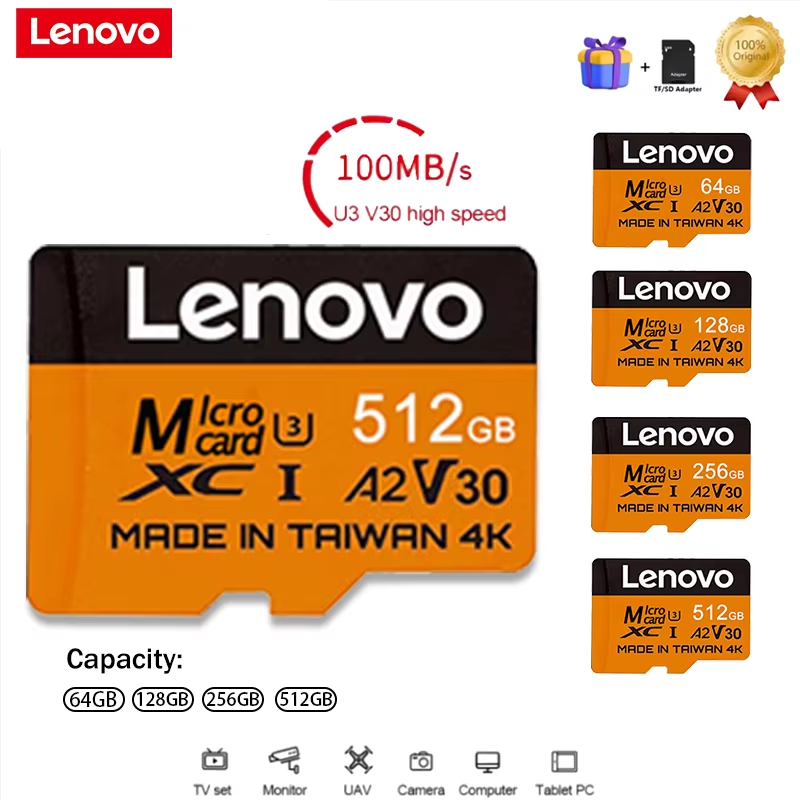 Lenovo Secure 512GB SD Cards M - đánh giá và giá Pc Gaming Lenovo