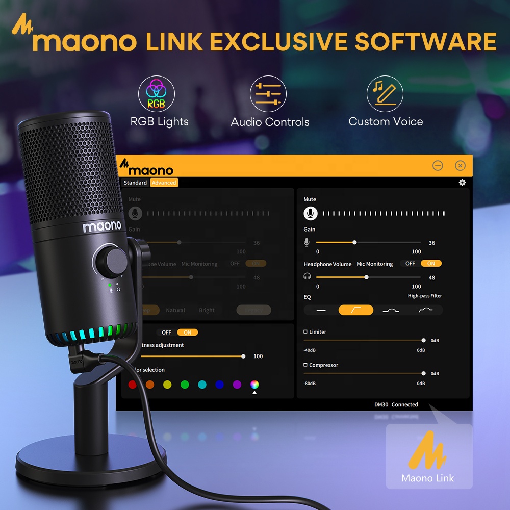 MAONO PC Programmable RGB Gami - đánh giá và giá Pc Gaming Rgb