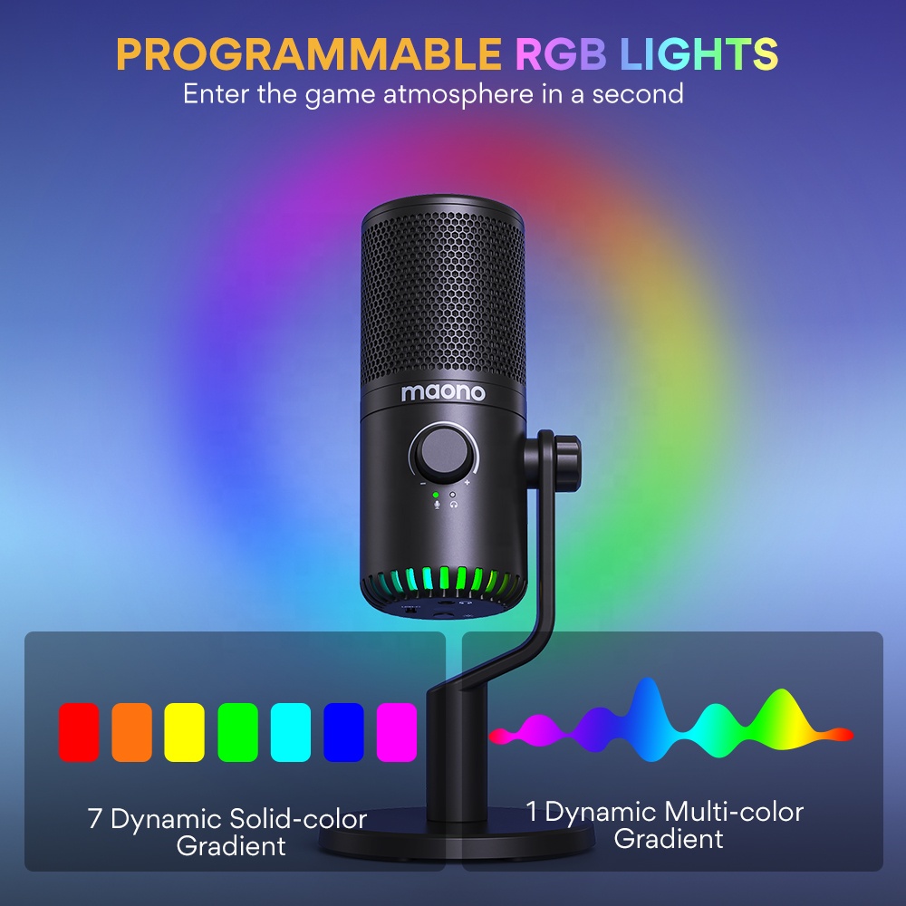 MAONO PC Programmable RGB Gami - đánh giá và giá Pc Gaming Rgb