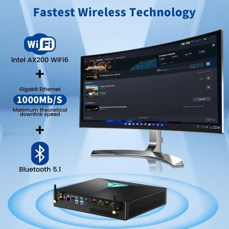 【New Arrival】Mini Desktop PC I - đánh giá và giá Pc Gaming I7