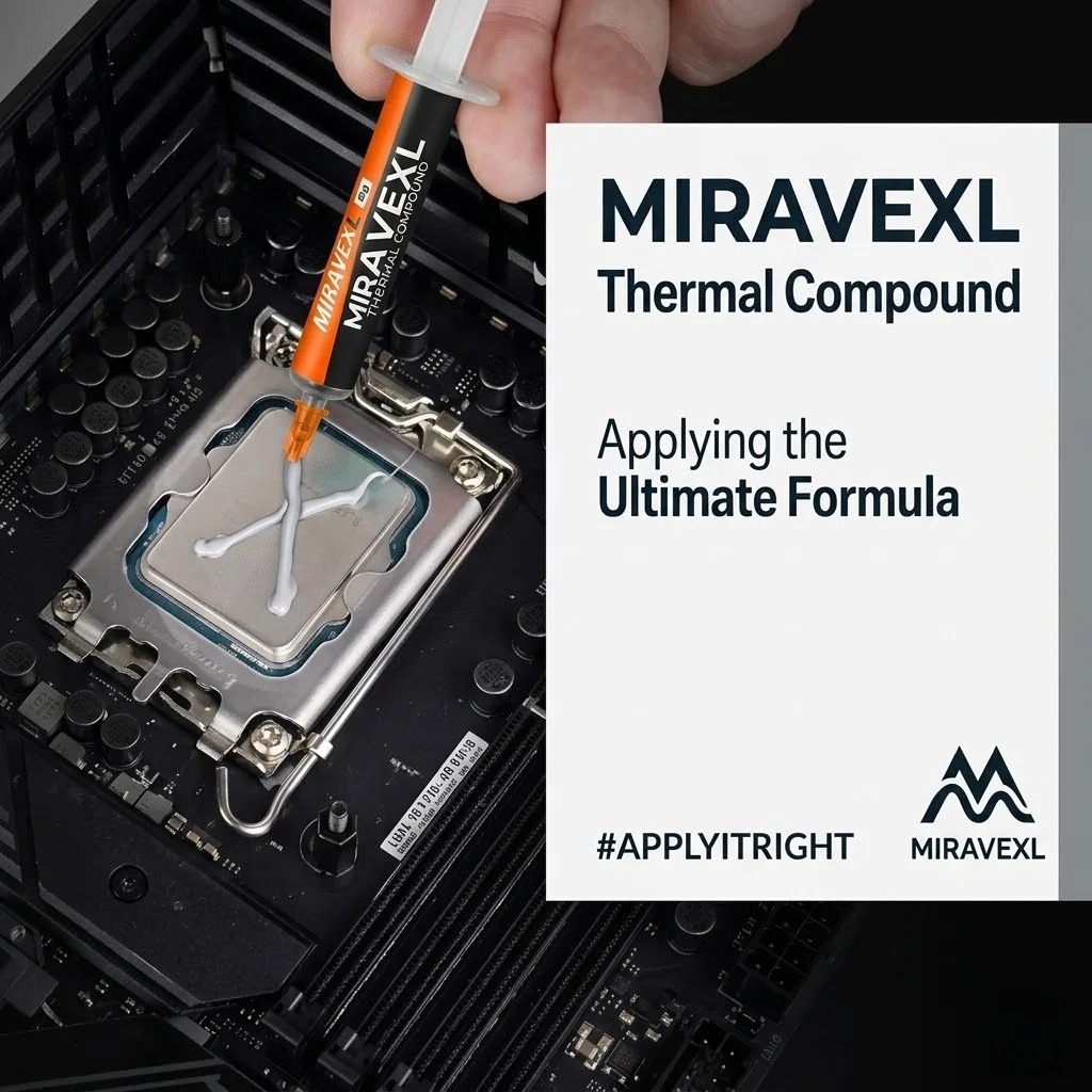 MIRAVEXL 8g Thermal Paste Low  - đánh giá và giá Pc Gaming Kit