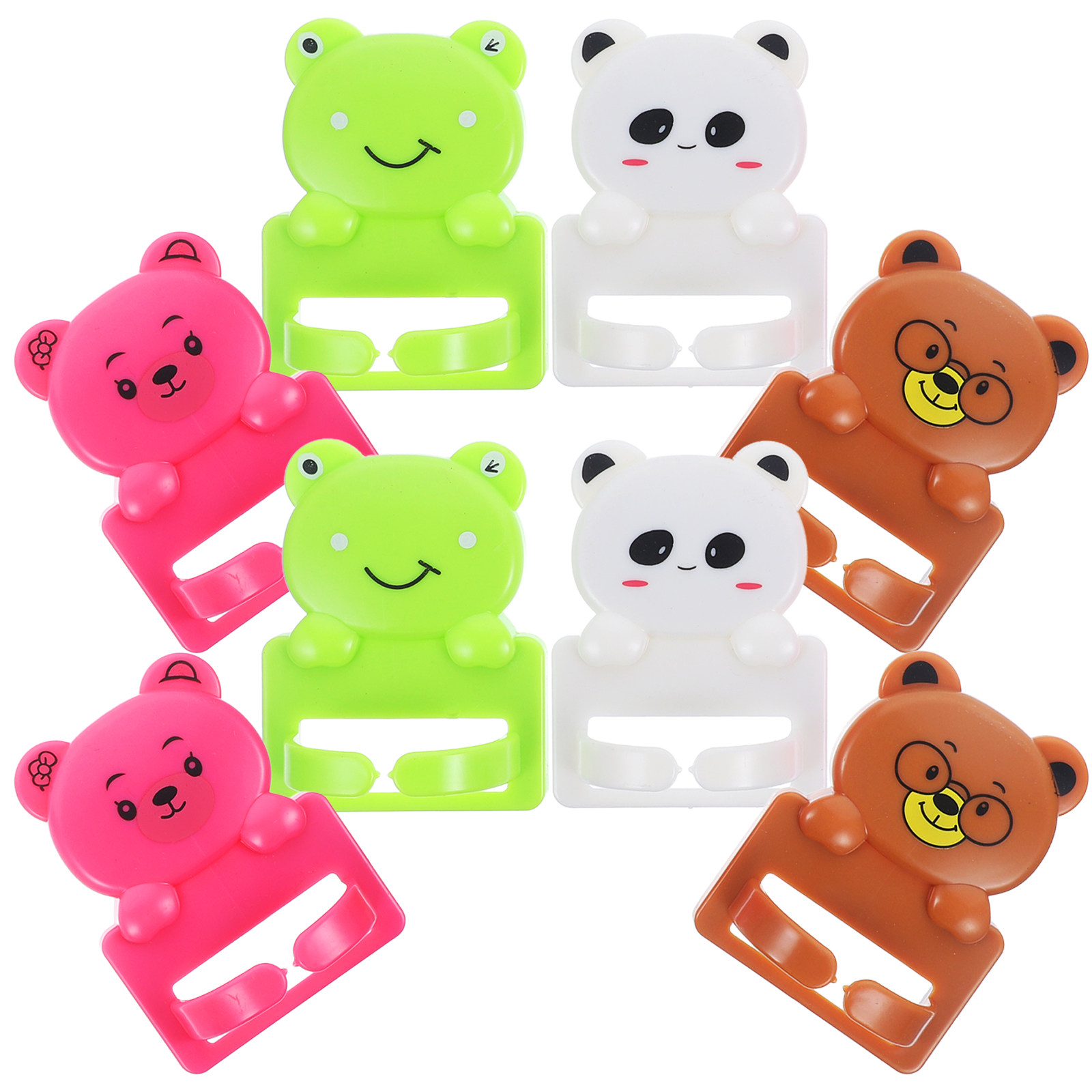 8 Pcs Cartoon Suction Cup Hook - đánh giá và giá Desk Cable Organizer