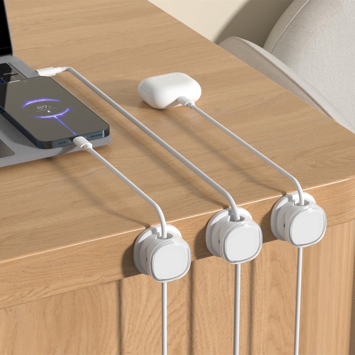 3/6/8/12PCS Magnetic Cable Cli - đánh giá và giá Desk Cable Organizer