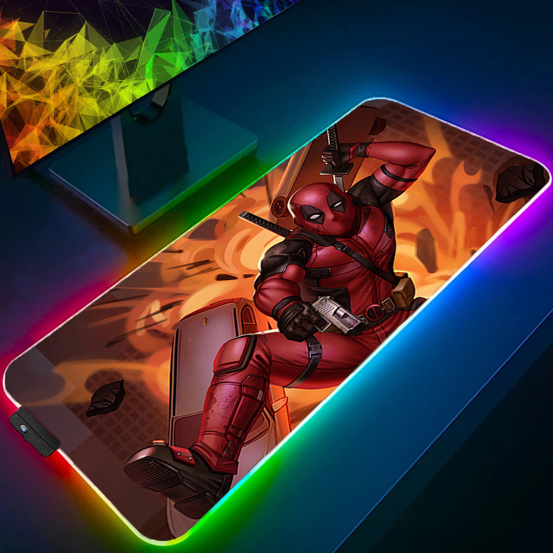 LED Mouse Pad Gaming Backlight - đánh giá và giá Pc Gaming Rgb
