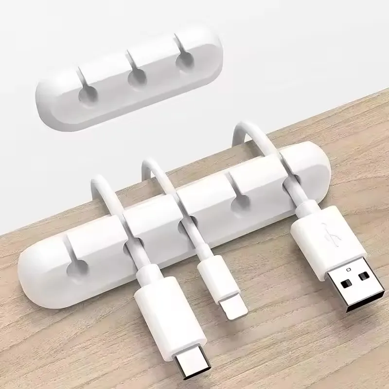 Silicone USB Cable Clip Winder - đánh giá và giá Desk Cable Organizer