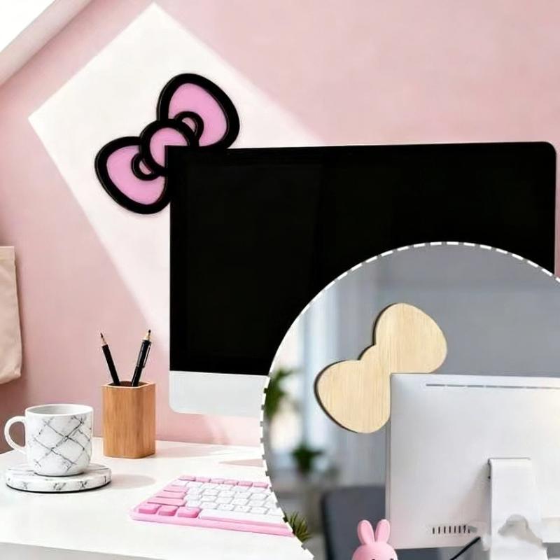 New 1/2Pcs Wooden Bowknot PC A - đánh giá và giá Pc Gaming Kawaii