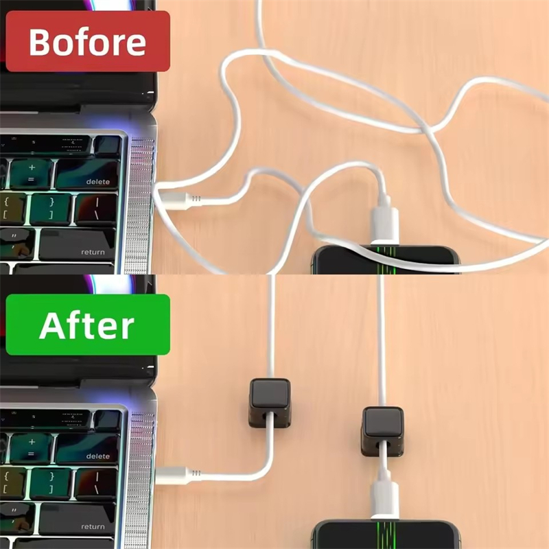 Magnetic Cable Clip Winder Hol - đánh giá và giá Desk Cable Organizer