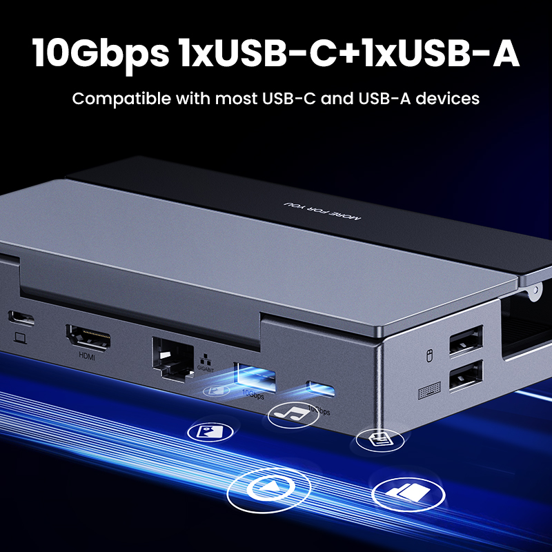UGREEN Steam Deck Dock 6/9Port - đánh giá và giá Usb Hub Gaming