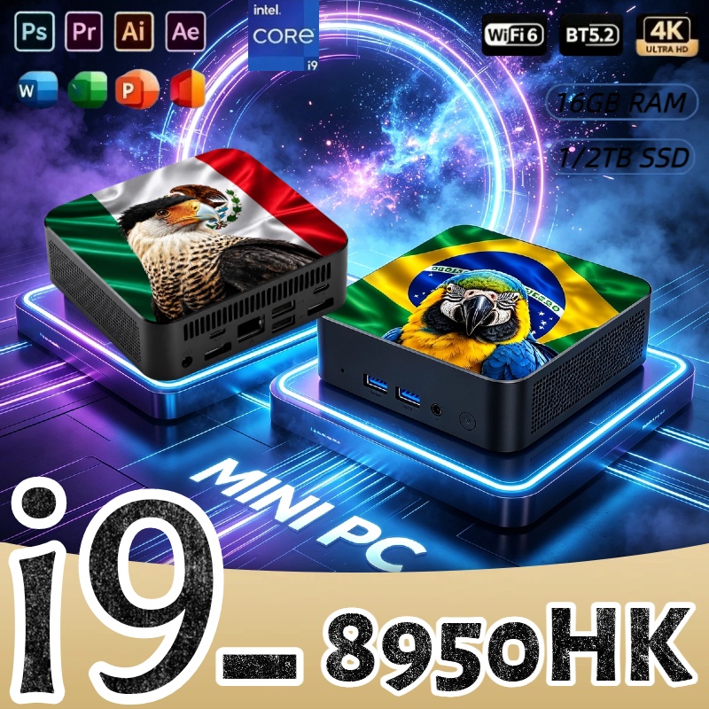 Mini PC Core i9-8950HK 16GB RA - đánh giá và giá Pc Gaming Ddr4