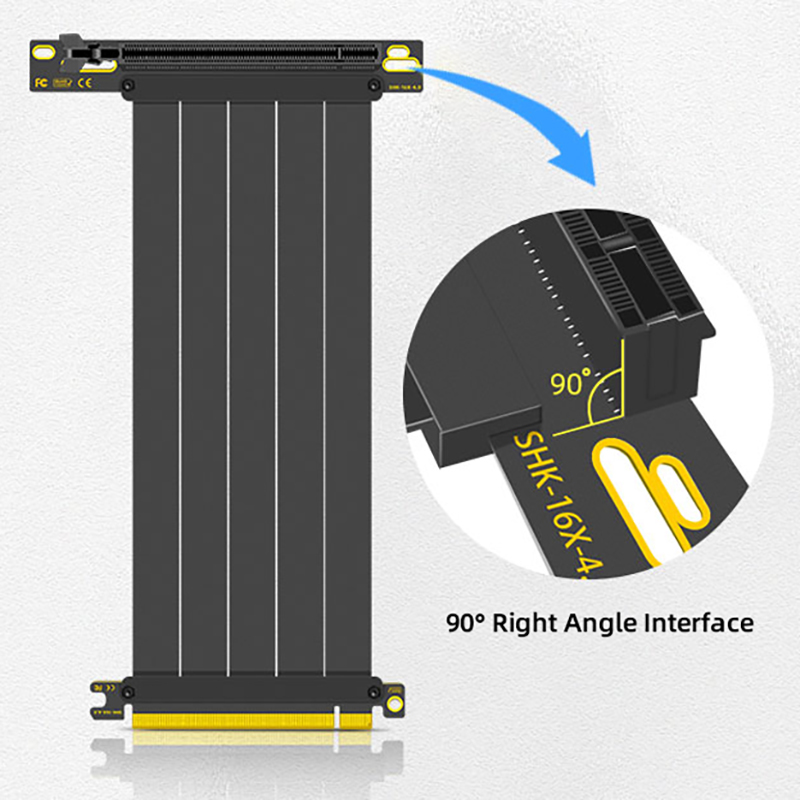 TEUCER PCI-E 4.0 X16 Riser Cab - đánh giá và giá Gpu Vertical Mount