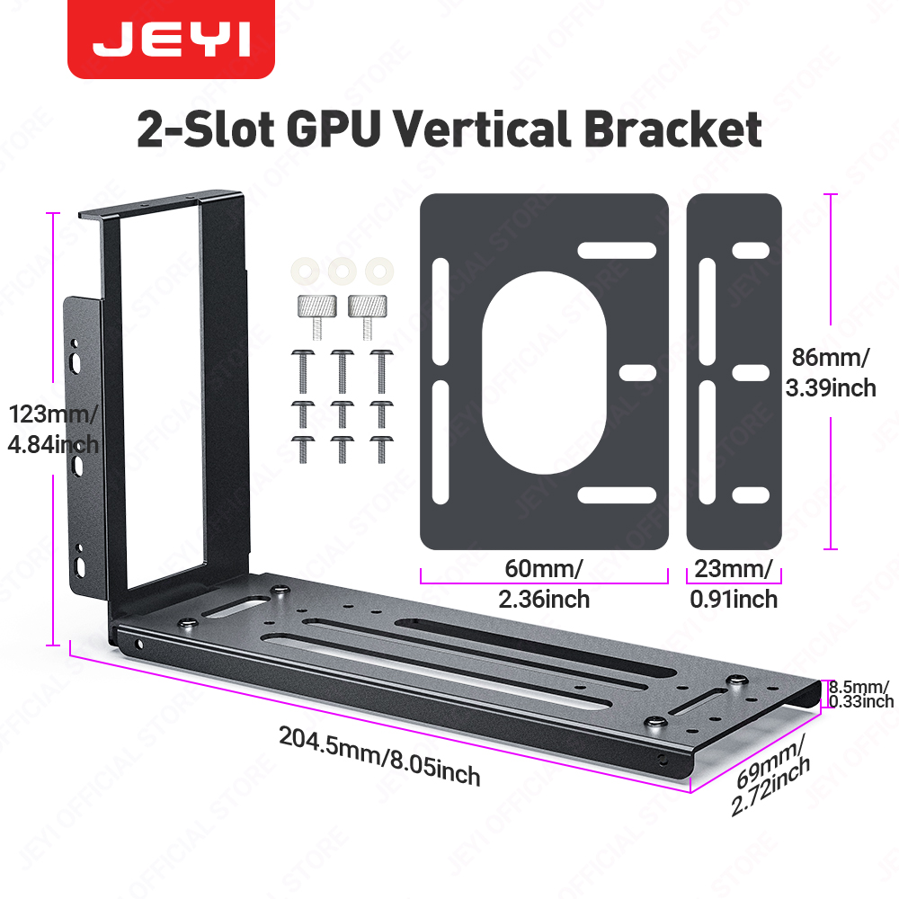JEYI Vertical Graphics Card Mo - đánh giá và giá Gpu Vertical Mount