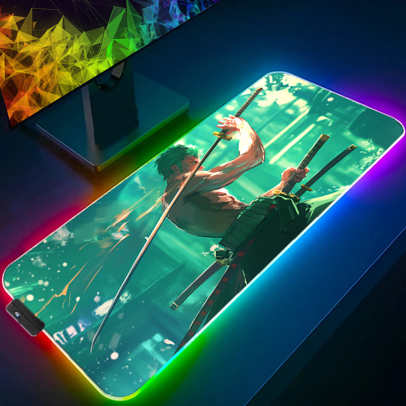 ONE PIECE Zoro Mouse Pad RGB G - đánh giá và giá Pc Gaming Rgb