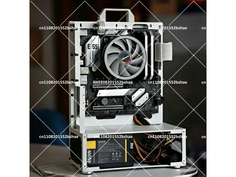 Open Air ATX/MATX PC Chassis F - đánh giá và giá Gpu Vertical Mount