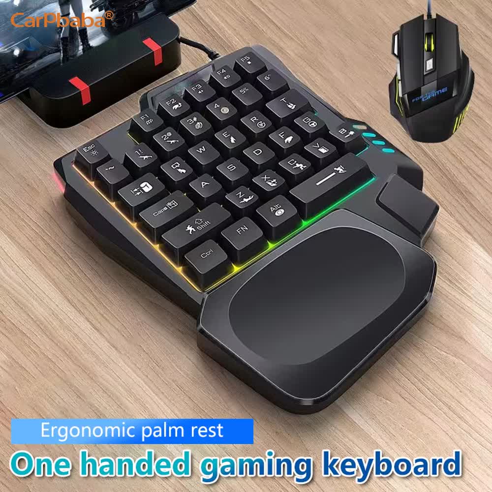 USB Single Hand One-Handed Gam - đánh giá và giá Pc Gaming Kit