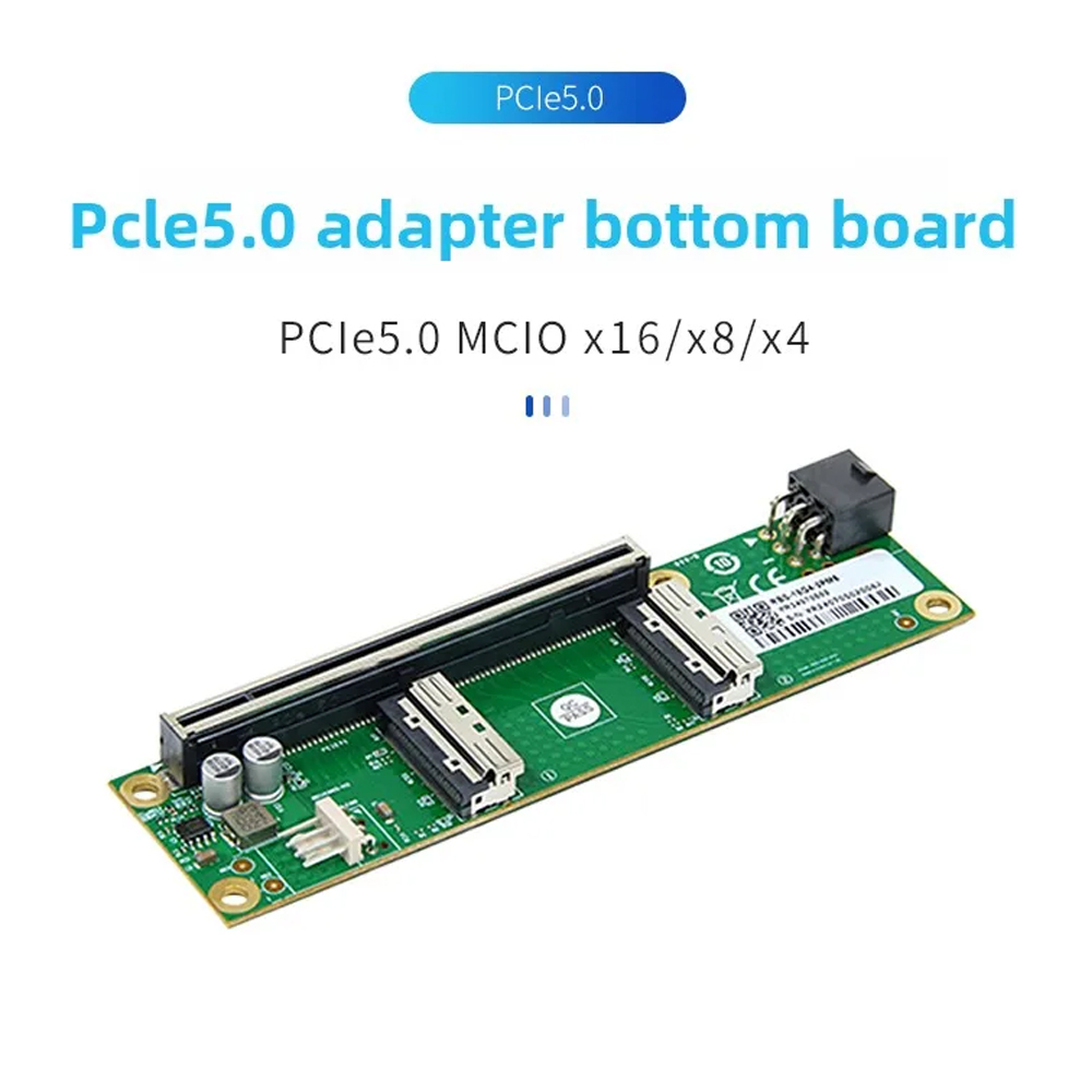 ADT-Link PCIe 5.0 X16 To MCIO  - đánh giá và giá Gpu Vertical Mount
