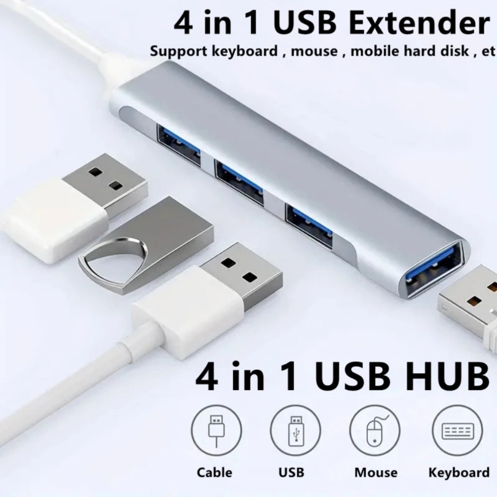 USB 3.0 Hub 4 in 1 USB Hub Hig - đánh giá và giá Usb Hub Gaming