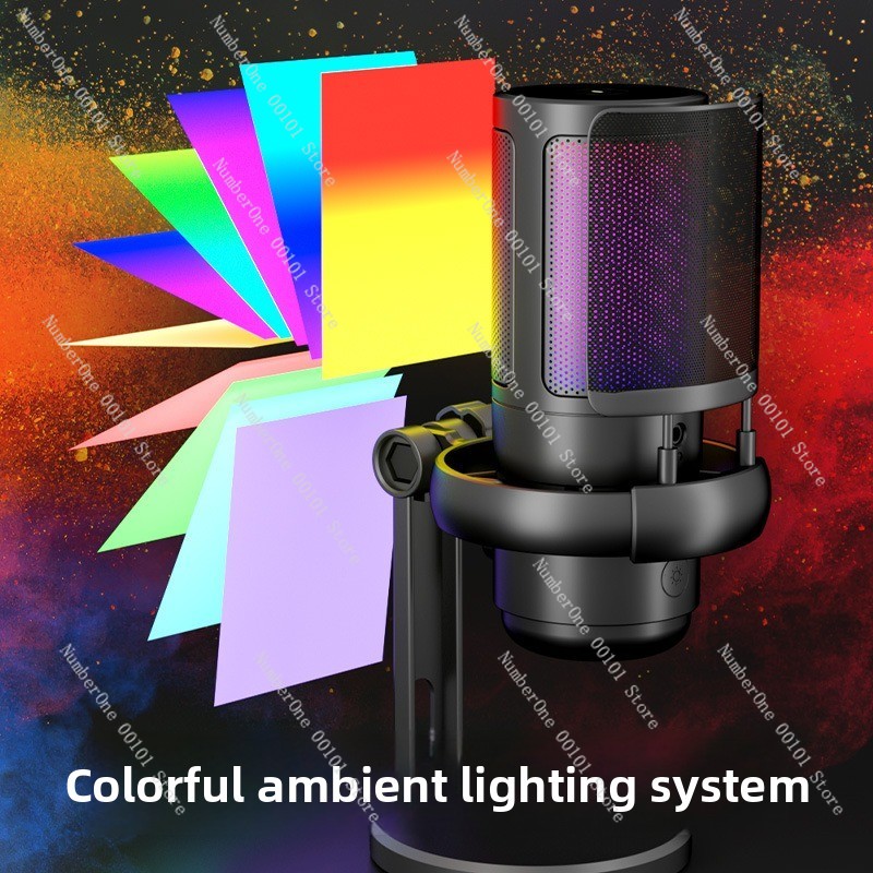 USB Desktop Condenser Micropho - đánh giá và giá Pc Gaming Rgb