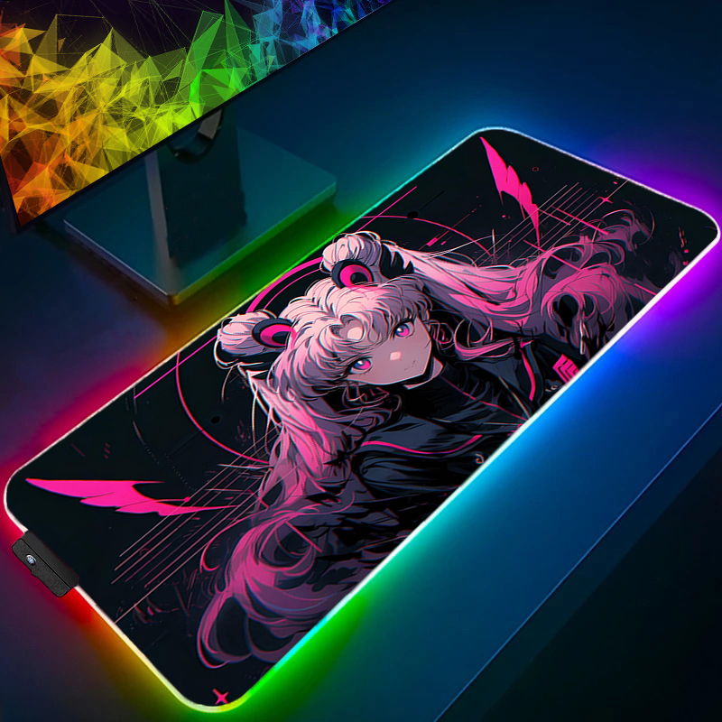 RGB Large Mouse Pad Gamer Keyb - đánh giá và giá Pc Gaming Kawaii