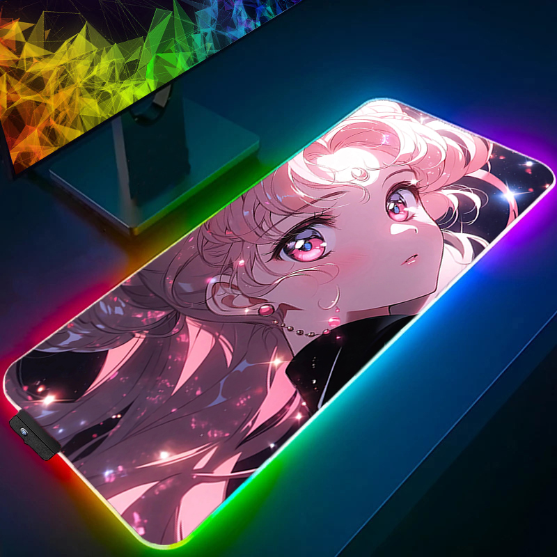 RGB Large Mouse Pad Gamer Keyb - đánh giá và giá Pc Gaming Kawaii