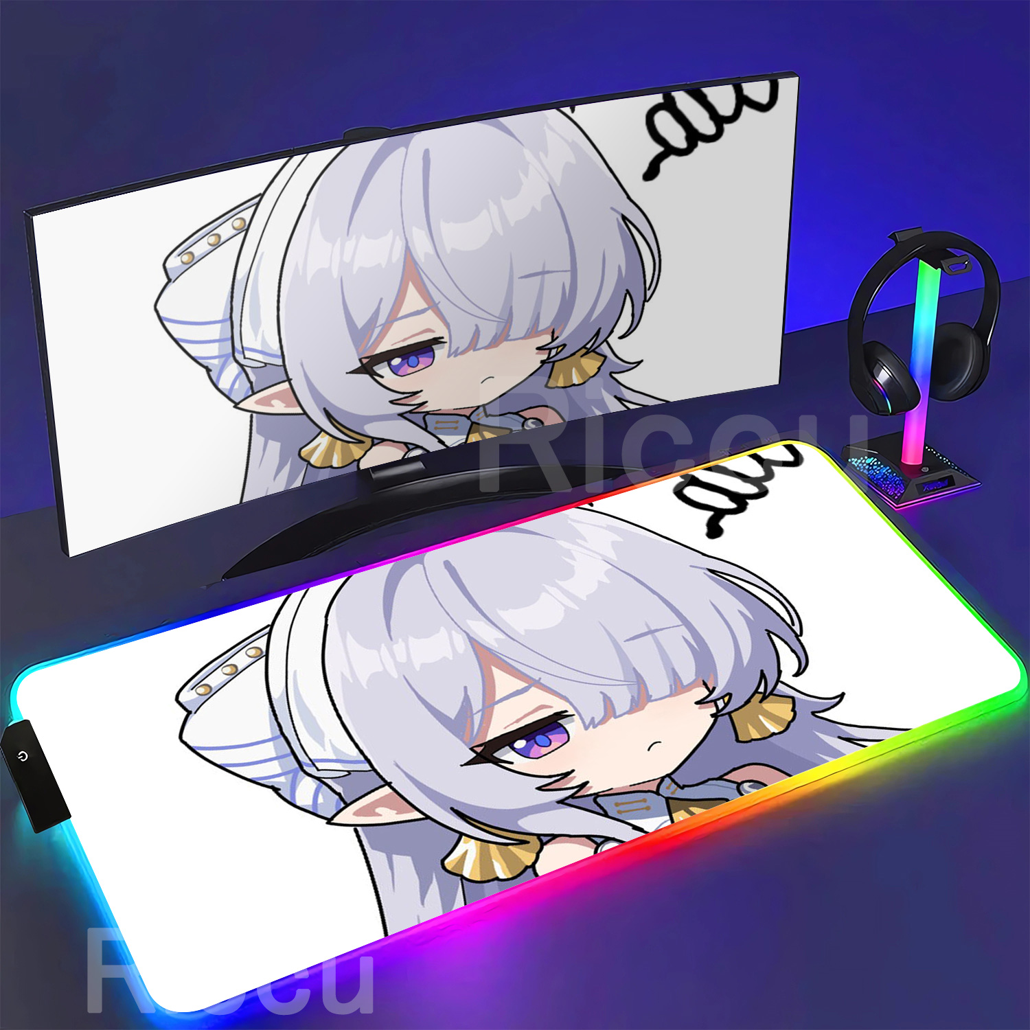 RGB Mouse Pad Velina Airgid Ze - đánh giá và giá Pc Gaming Kawaii
