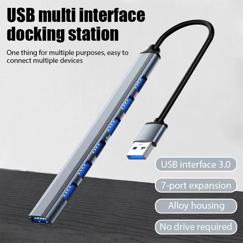 7 Ports USB 3.0 Type C HUB Exp - đánh giá và giá Usb Hub Gaming