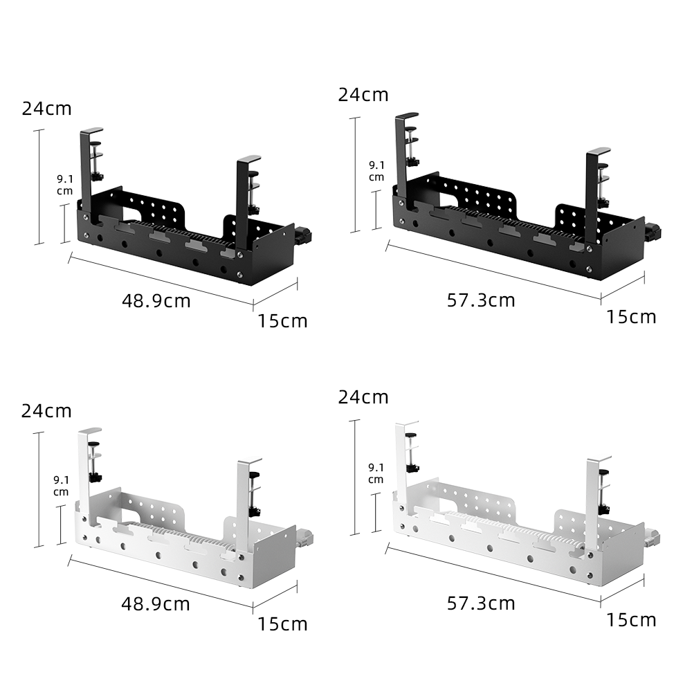 No Drill Under Desk Cable Mana - đánh giá và giá Desk Cable Organizer