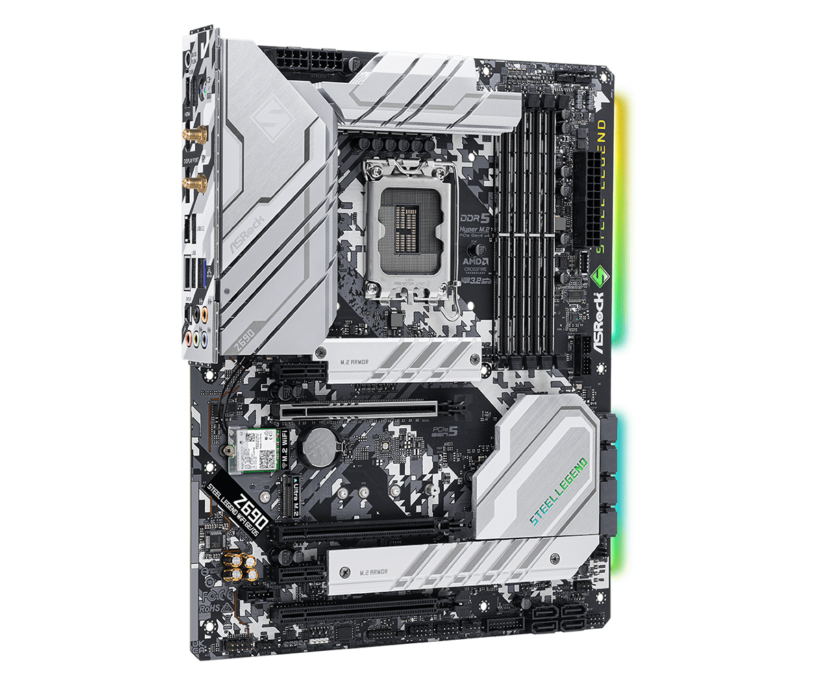 Z690 LGA1700 Motherboard ASROC - đánh giá và giá Pc Gaming I7