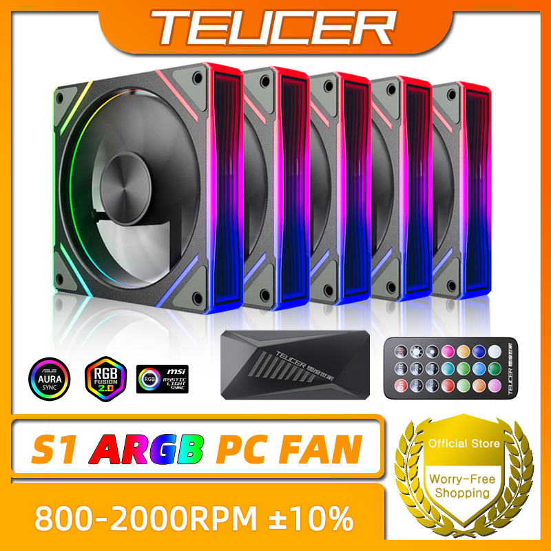TEUCER Prism S1 ARGB 120mm (12 - đánh giá và giá Pc Gaming Rgb