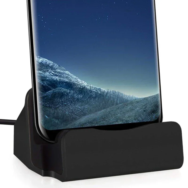 Type C USB Dock Charger Phone  - đánh giá và giá Desk Cable Organizer