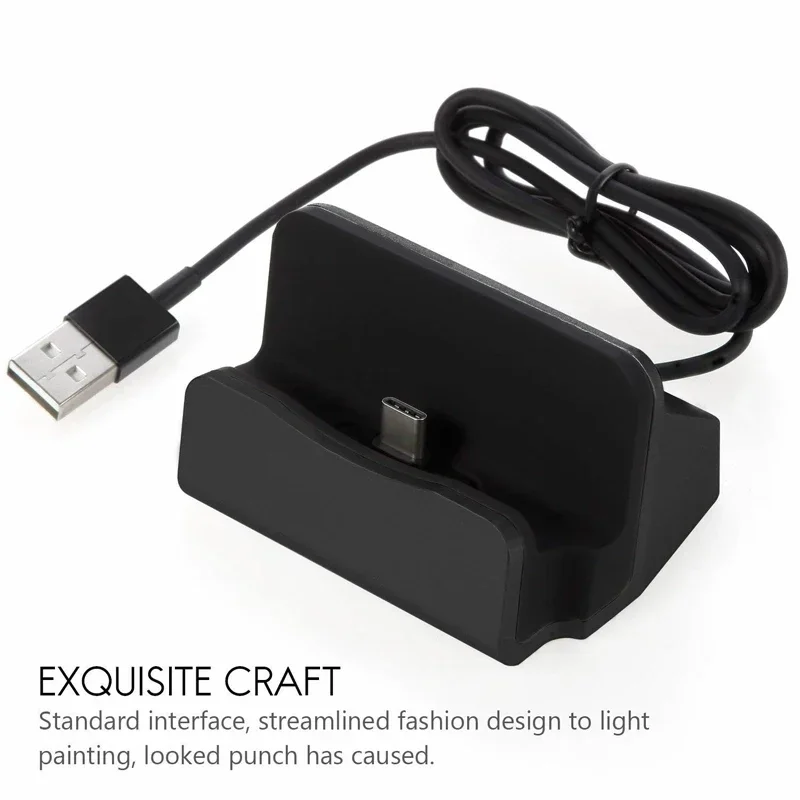 Type C USB Dock Charger Phone  - đánh giá và giá Desk Cable Organizer