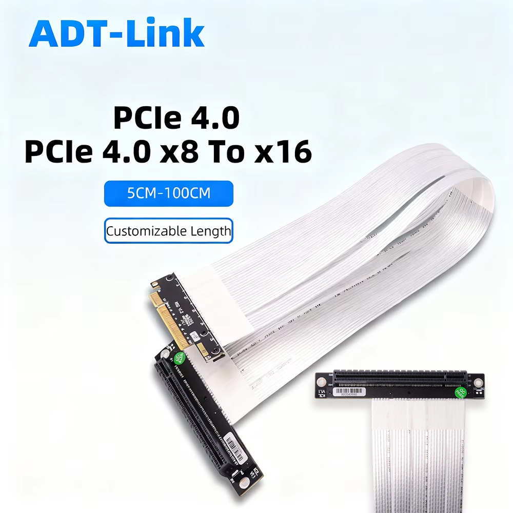 ADT-Link PCIE 4.0 3.0 X8 To X1 - đánh giá và giá Gpu Vertical Mount