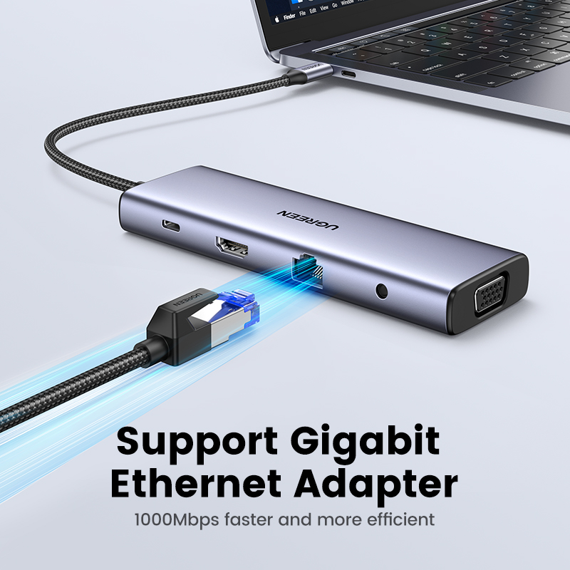 UGREEN USB HUB Type-C to 4K HD - đánh giá và giá Usb Hub Gaming