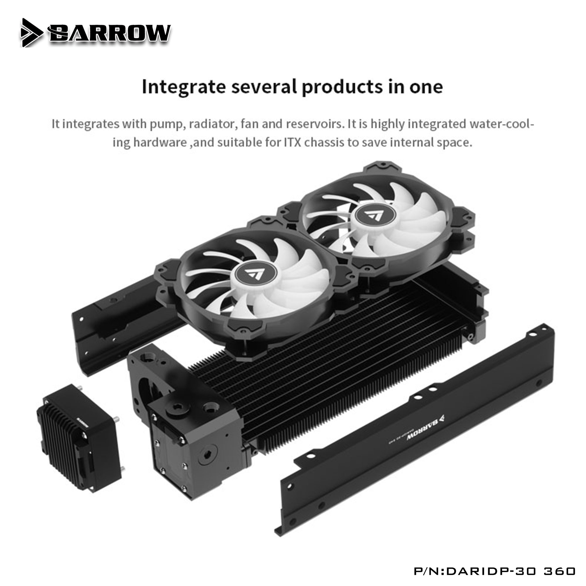 Barrow DARIDP-30 PC Water Cool - đánh giá và giá Pc Gaming Kit