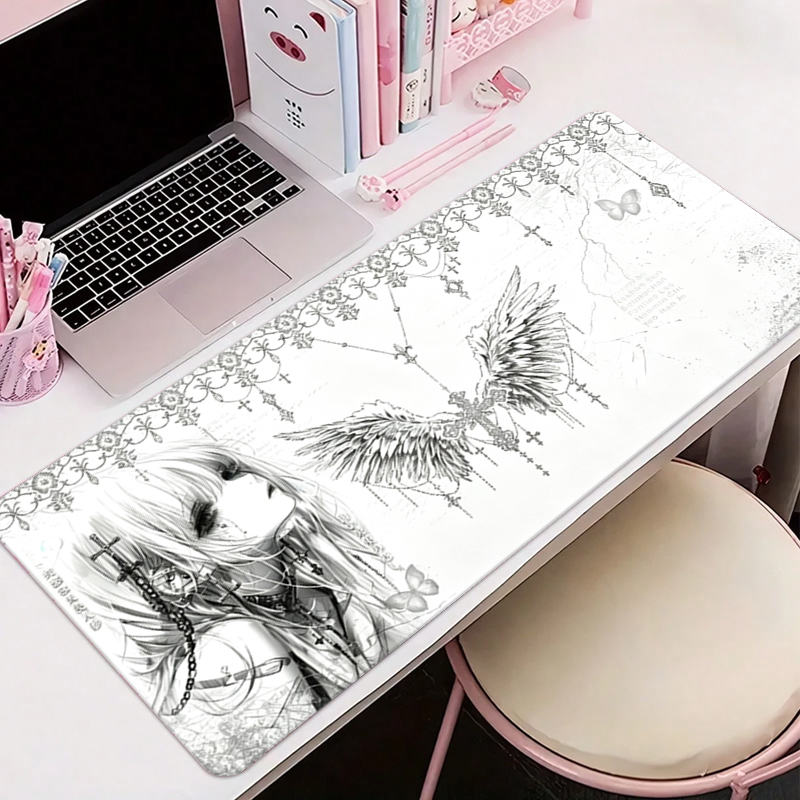 Leather Mousepad Black White A - đánh giá và giá Pc Gaming Upgrades