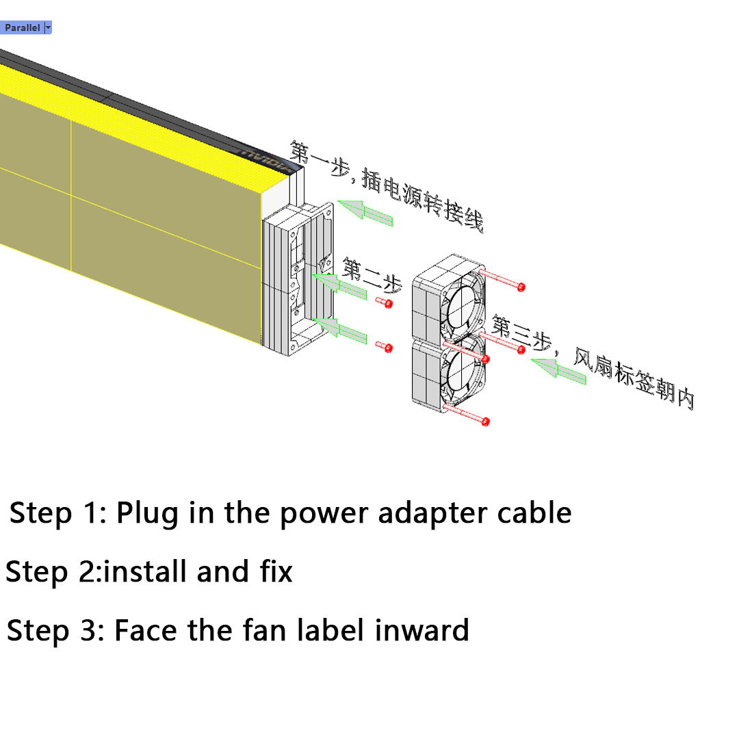 ADT-Link Universal GPU Cooler  - đánh giá và giá Gpu Vertical Mount