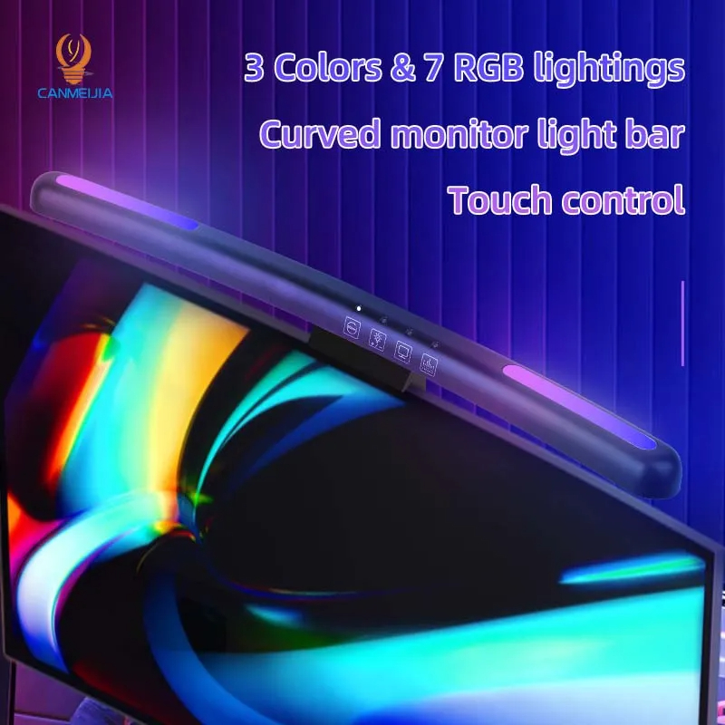 Curved LED Monitor Light Bar U - đánh giá và giá Pc Gaming Rgb