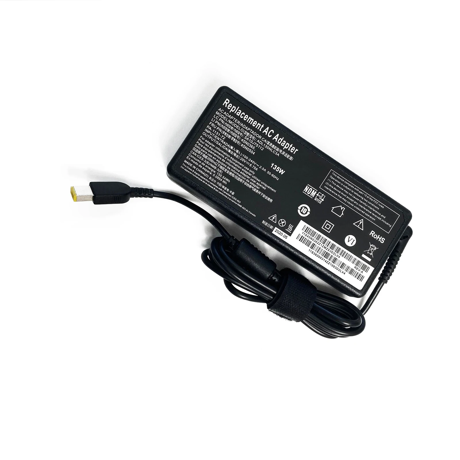 20V 6.75A 135W Laptop Ac Adapt - đánh giá và giá Pc Gaming Lenovo